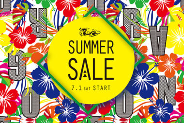 SUMMER SALE開催